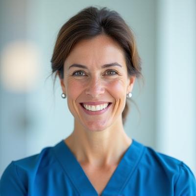 Porträt von Dr. Anya Müller, Gründerin und CEO von Lebensfunkeln.